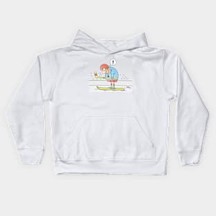 something is wrong here Kids Hoodie